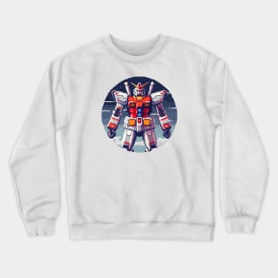 Winged Warriors: Gundam Wing, Mecha Epic, and Anime-Manga Legacy Unleashed Crewneck Sweatshirt